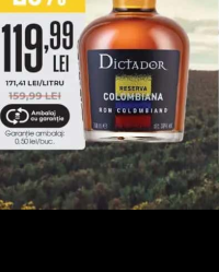Dictador Rom Reserva, 700 ml