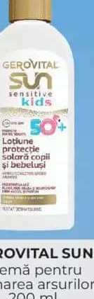 GEROVITAL SUN Cremă pentru calmarea arsurilor, 200 ml
