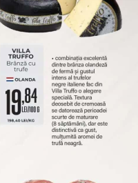 Villa Truffo Brânză cu trufe