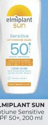 ELMIPLANT SUN Loțiune Sensitive SPF 50+, 200 ml