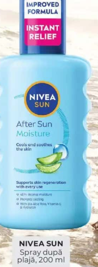 NIVEA SUN Spray după plajă, 200 ml