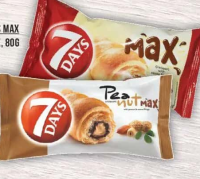 7DAYS MAX CROISSANT, DIVERSE SORTIMENTE, 80G