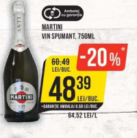 Martini Vin Spumant, 750ML