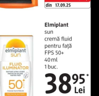 Elmiplant sun cremă fluid pentru față FPS 50+ 40 ml 1 buc.