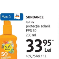 SUNDANCE spray protecție solară FPS 50 200 ml