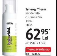 Synergy Therm ser de față cu Bakuchiol 30 ml 1 buc.