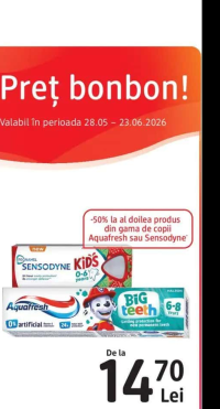 Aquafresh / Sensodyne pastă de dinți pentru copii