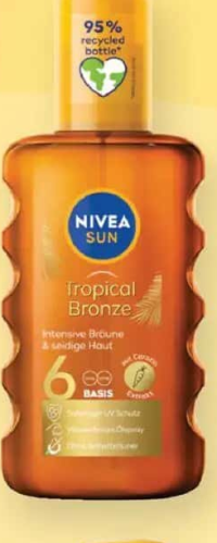 Nivea Sun tropical bronze ulei spray autobronzant FPS 6 200 ml