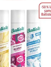 Batiste șampon uscat diverse variante 200 ml