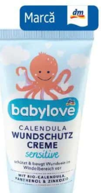 babylove cremă protecție răni pentru bebeluși 75 ml