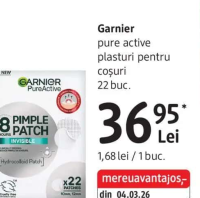 Garnier pure active plasturi pentru coșuri 22 buc.