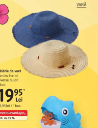 Pălărie de vară pentru femei diverse culori