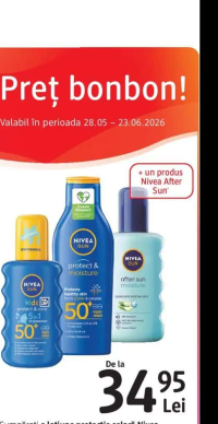 Nivea SUN produse selectate