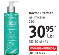 Doctor Fiterman gel micelar 250 ml