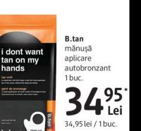 B.tan mănușă aplicare autobronzant 1 buc.