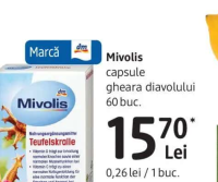 Mivolis capsule gheara diavolului 60 buc.