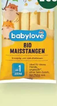 babylove baghete de porumb pentru bebeluși 12+ 30 g 1 buc.