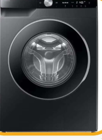 SAMSUNG Masina de spalat rufe frontala WW90DG6U25LBU4, AI EcoBubble, 9 kg, 1400rpm, Clasa A, negru
