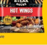 STEAK HOUSE aripioare de pui, picante 600g