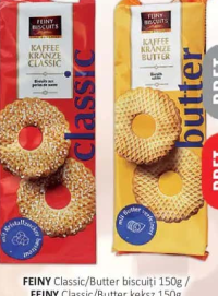 FEINY Classic/Butter biscuiți 150g / FEINY Classic/Butter keksz 150g