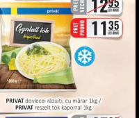 PRIVAT dovlecei răzuiți, cu mărar 1kg