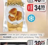 PASSNER cotlet de porc umplut cu cașcaval 750g