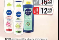 NIVEA șampon 400ml