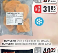 HUNGERIT șnițel din piept de pui 1000g