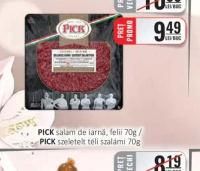 PICK salam de iarnă, felii 70g / PICK szeletelt téli szalámi 70g