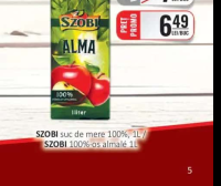 SZOBI suc de mere 100%, 1L