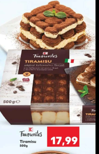 K-Favourites Tiramisu 500g