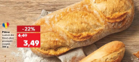 Pâine rustică din făină albă proaspăt coaptă 300 g