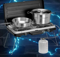 Quechua ARAGAZ CU GAZ 500 DE CAMPING 2 ARZĂTOARE