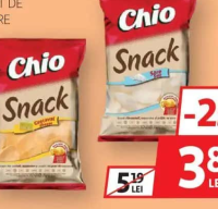Chio Snack cu Gust de Cașcaval / Sare 65g