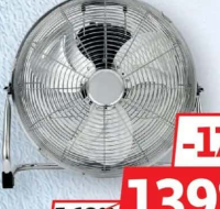 Qilive Ventilator de podea Q.6744, 45W, diametru 30 cm, 3 viteze, argintiu