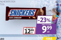 Snickers Înghețată Stick 73.5g