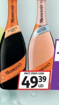 MIONETTO Băutură carbogazoasă fără alcool Alb/Rose 0.75L