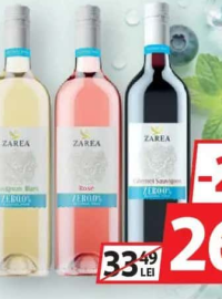 ZAREA Băutură aromatizată fără alcool Alb/Rose/Roșu 0.75L