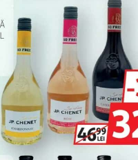 JP CHENET Băutură aromatizată fără alcool Alb/Rose/Roșu 0.75L