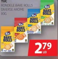 TUC Rondele Bake Rolls Diverse Arome 80g