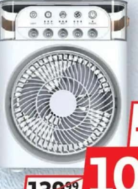 Qilive Ventilator cutie Q.6519 8W, 3 viteze, cronometru, alb