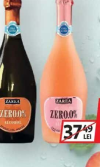 ZAREA Băutură carbogazoasă fără alcool Alb/Roze 0.75L