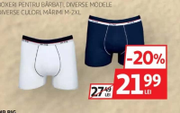 MR BIG Boxeri pentru Bărbați, diverse modele, diverse culori, mărimi M-2XL