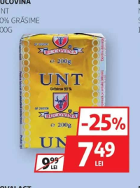 BUCOVINA UNT 80% GRĂSIME 200G