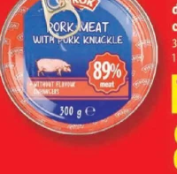 PIKOK Carne de porc cu ciolan 300 g