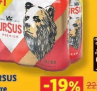 URSUS Bere blondă (5+1) x 0,5 L