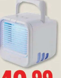 TRONIC Minirăcitor portabil de aer și lumină ambientală 10 W