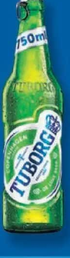 TUBORG Bere blondă alc. 5% vol. 0.75 L
