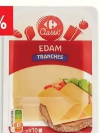 Carrefour Classic Edam/Gouda feliat, 200 g