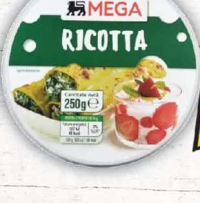 MEGA Ricotta, 250g